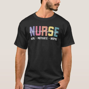 Oncology Nurse Love Inspire Heal Medical Healthcar T-Shirt