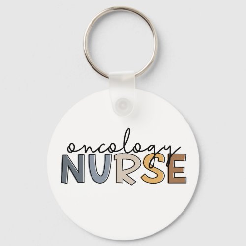 Oncology Nurse Oncology Nursing RN Keychain