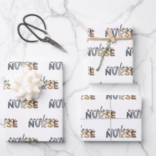 Oncology Nurse Oncology Nursing RN Wrapping Paper Sheets