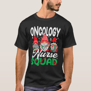 Oncology Nurse Squad Gnomes Stethoscope Hematology T-Shirt