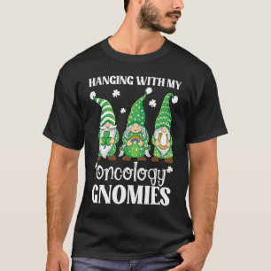 Oncology Nurse St Patricks Day Gnome For PICU Nurs T-Shirt
