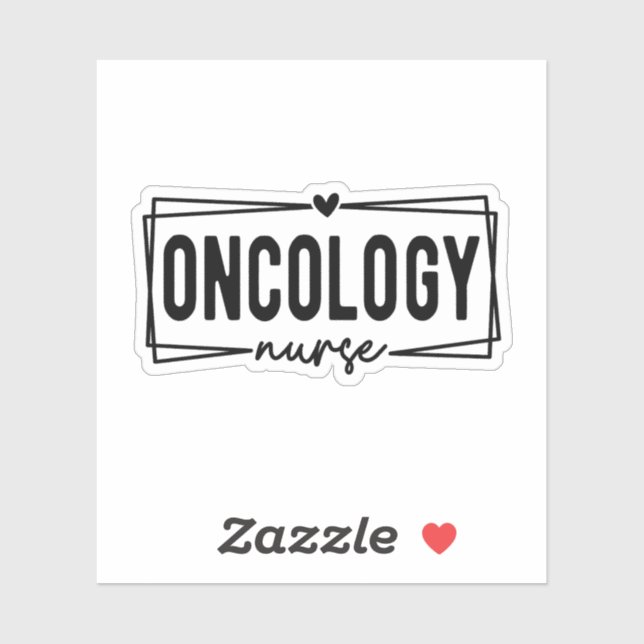 Oncology Nurse Sticker (Sheet)