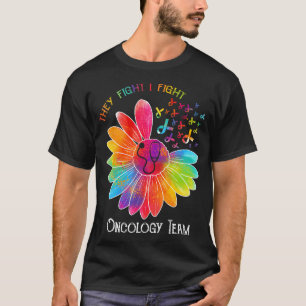 Oncology Team Nurse Ocn Nursing Oncologist Sunflow T-Shirt