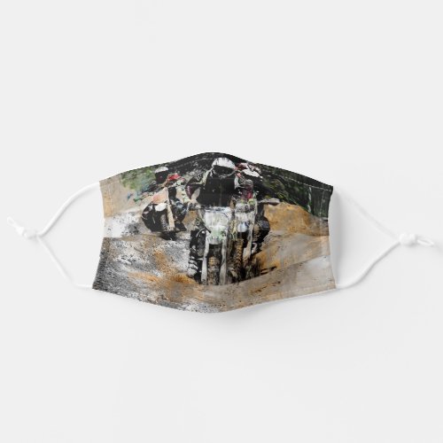 Oncoming _ Motocross Race Adult Cloth Face Mask