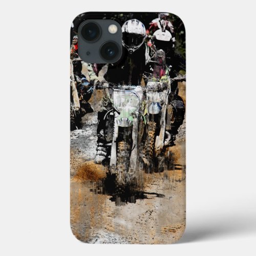 Oncoming _ Motocross Racer iPhone 13 Case