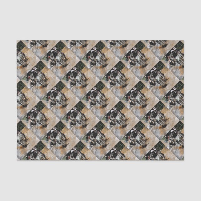 Oncoming! - Motocross Racer Tissue Paper (Front)