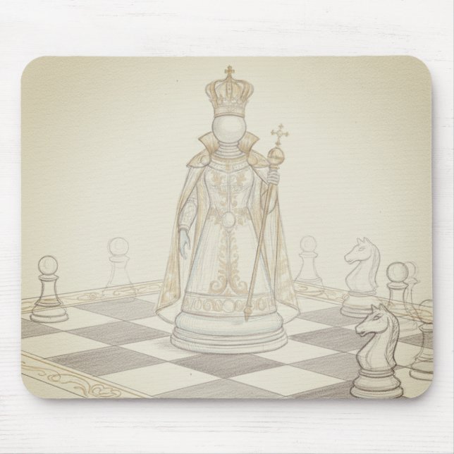 Onde grandes movimentos começam mouse pad (Front)