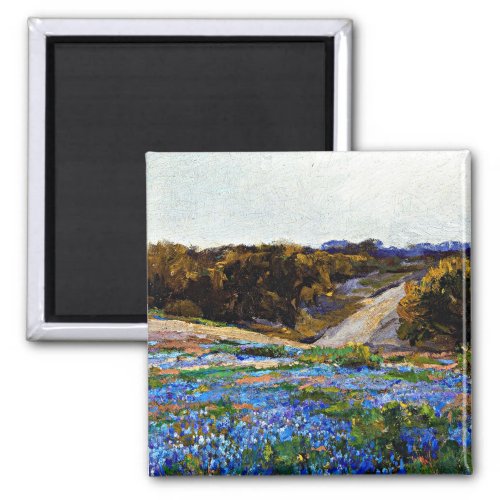 Onderdonk _ Bluebonnets at Late Afternoon Magnet