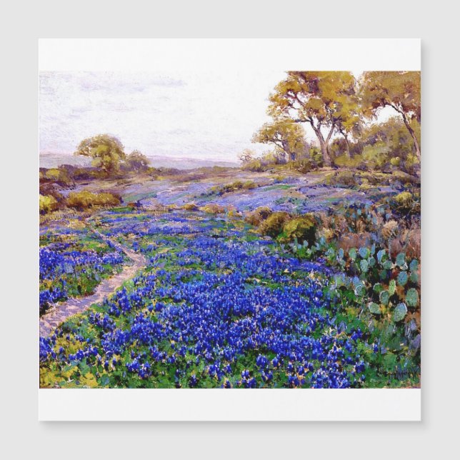 Onderdonk - Bluebonnets at Twilight, North of San (Front)