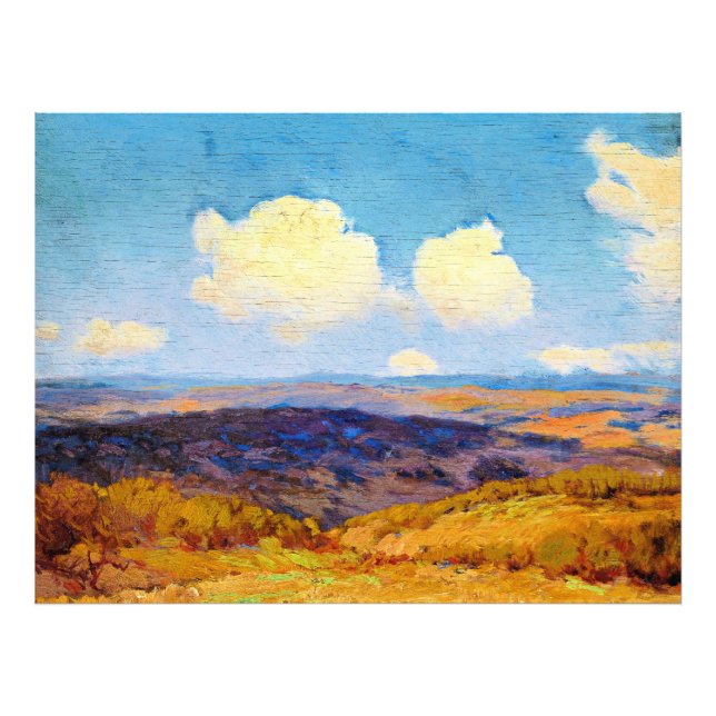 Onderdonk - Flying Shadows, landscape painting  Photo Print (Front)