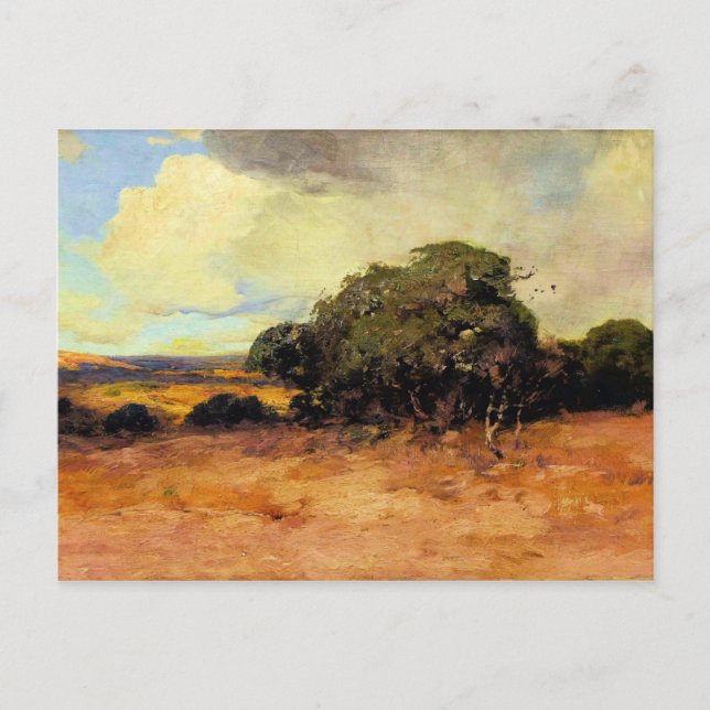 Onderdonk - Texas Dry Country, fine art painting Postcard (Front)