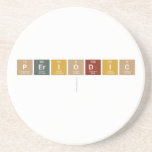 Periodic   Onderzetters (Zandsteen)