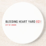 Bleeding heart yard  Onderzetters (Zandsteen)