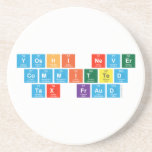 Yoshi never committed tax fraud  Onderzetters (Zandsteen)