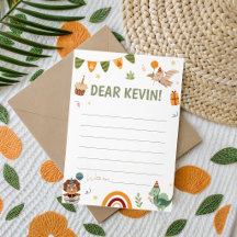 ONE-a-saurus Dino 1st Birthday Time Capsule Card