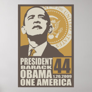 One America Inauguration Poster