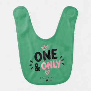 One and Only – Funny Only Child Baby Bib
