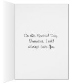 One and Only Love Cards (Inside (Right))