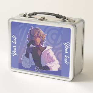 One anime, metal lunch box