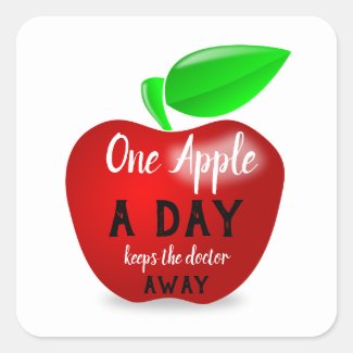 One apple a day   -  proverb