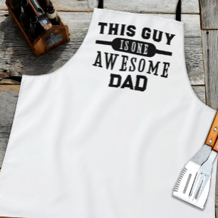 One Awesome Dad Father's Day Apron