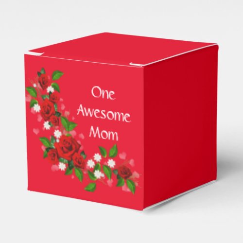 One Awesome Mom Favor Boxes