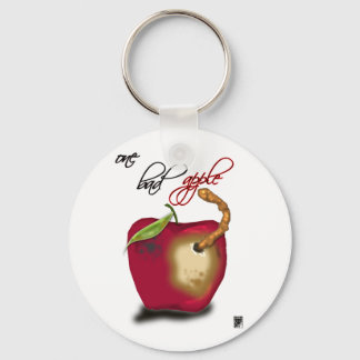 one bad apple keychain