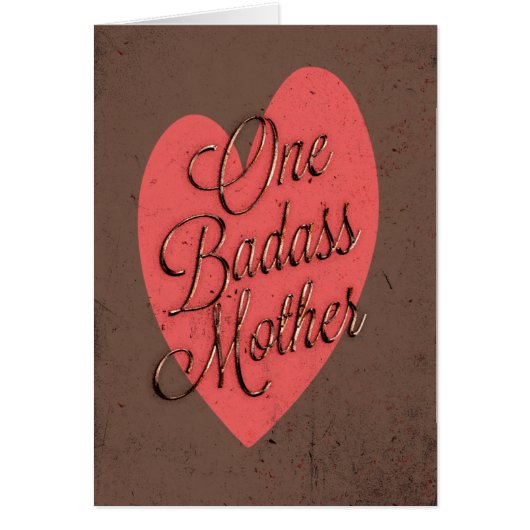 One Badass Mother Cards (Front)