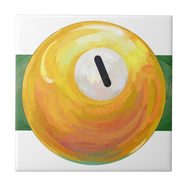 One Ball Ceramic Tile (Front)