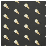 One Ball Ice Cream Cone Pattern Fabric