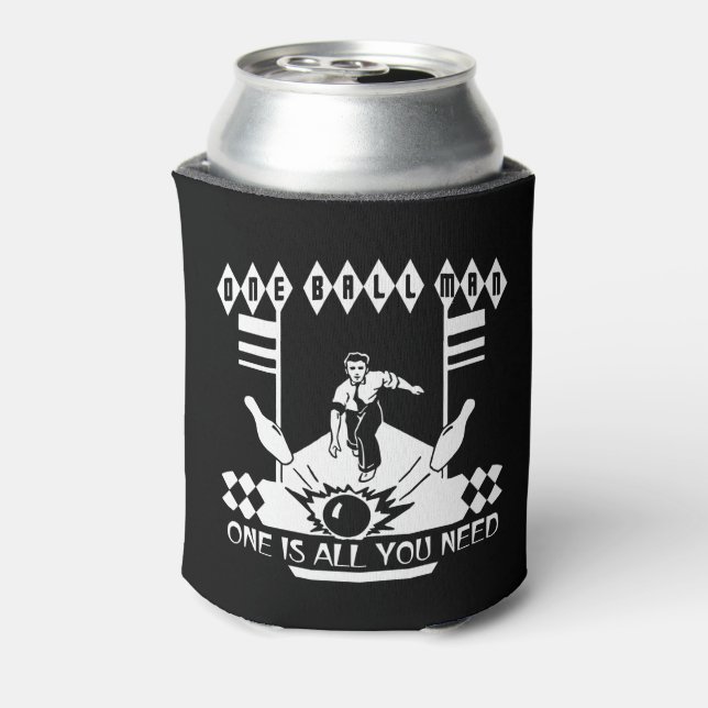 One Ball Man Can Cooler (Can Back)