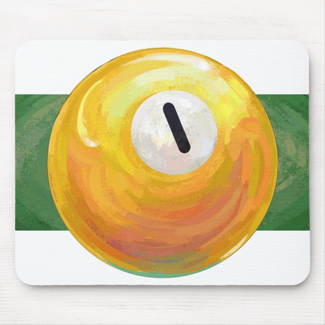 One Ball Mouse Pad (Front)