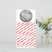 One Baseball (Softball) (Standing Front)