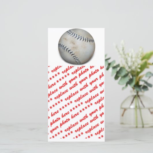 One Baseball (Softball) (Standing Front)