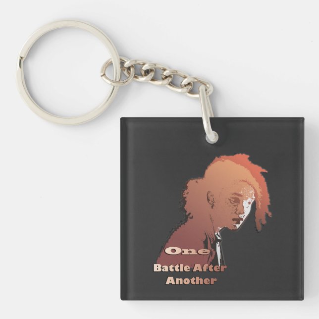 One Battle After Another – Cinematic Movie-Inspire Keychain (Front)