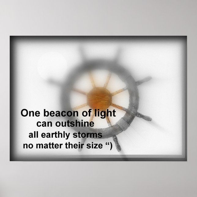 One beacon of light. poster (Front)