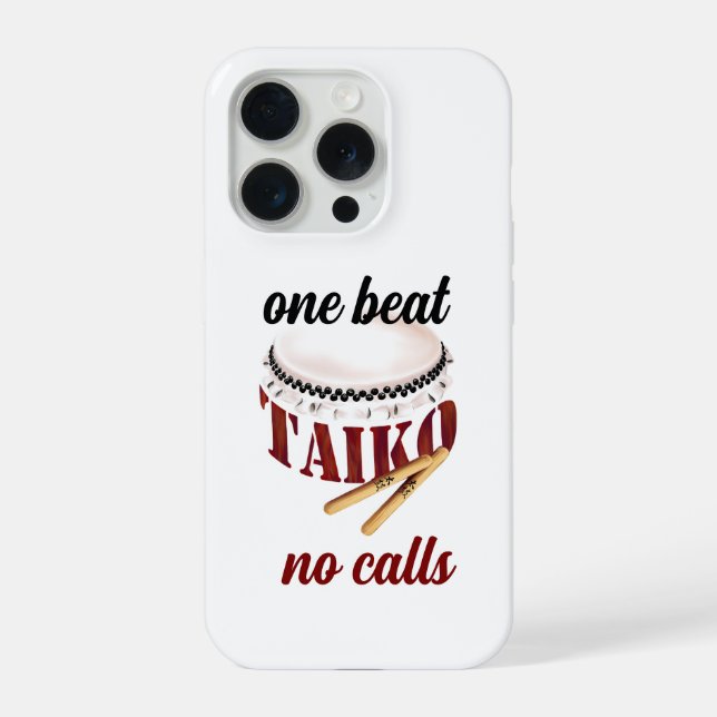 One beat no calls Telefoonhoes iPhone Case (Back)