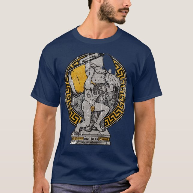 One Beer T-Shirt - USA Drinking Team (Front)