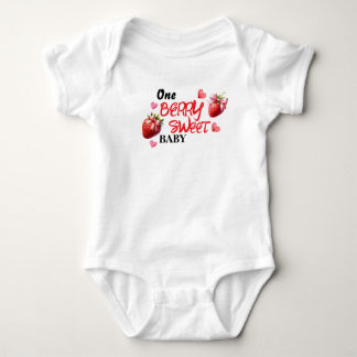 One berry sweet baby bodysuit