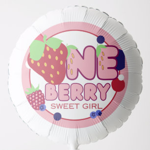 One Berry Sweet Girl Balloon