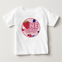 One Berry Sweet Girl First Birthday T-shirt