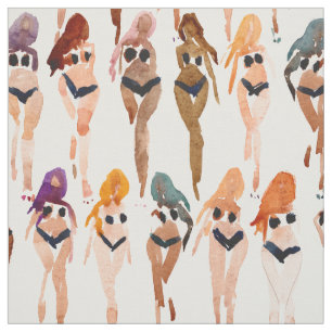 ONE BIKINI, ONE WORLD Summer Babes Fabric