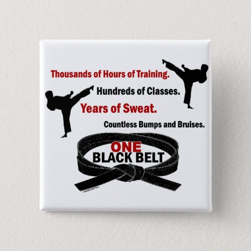 ONE Black Belt 1 KARATE T_SHIRTS  APPAREL Button
