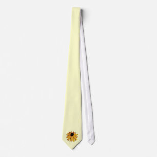 One Black-Eyed Susan Neck Tie