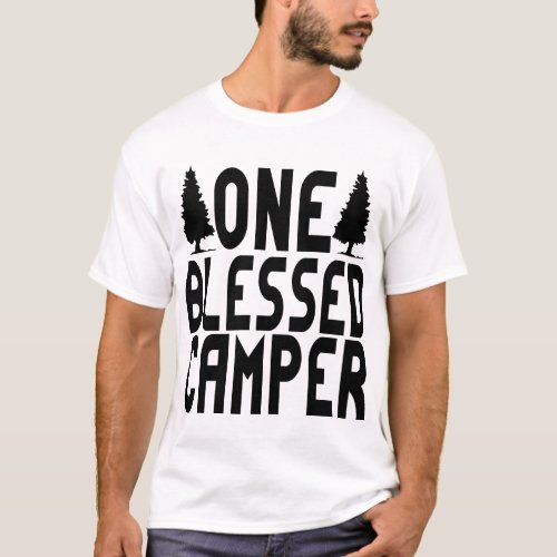 One Blessed Camper T_Shirt