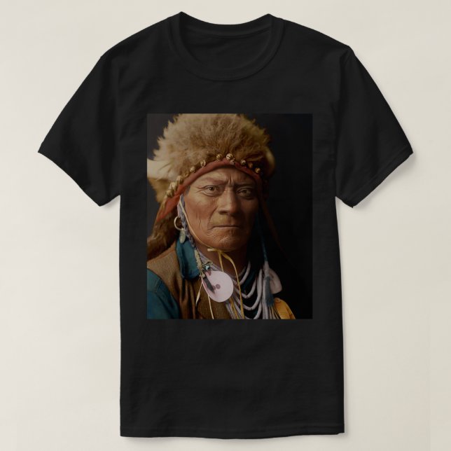 One Blue bead  T-Shirt (Design Front)