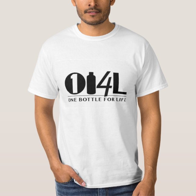 ONE BOTTLE FOR LIFE - Icons T-Shirt (Front)