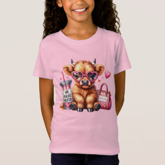 One Boujee Heifer Highland Cow T-Shirt
