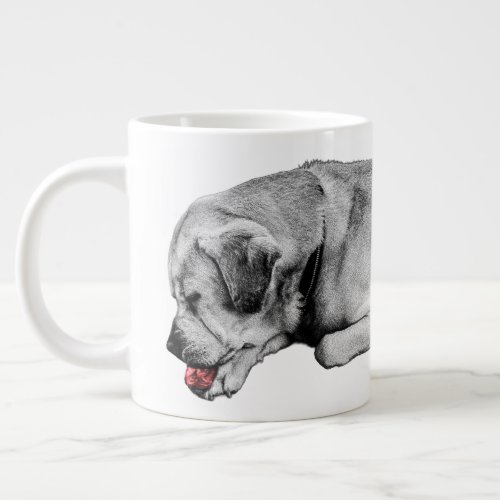 One Bright Pause Giant Coffee Mug