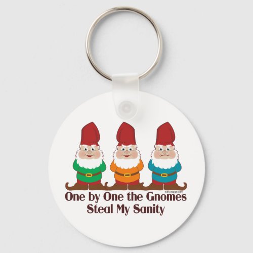 One By One The Gnomes Keychain